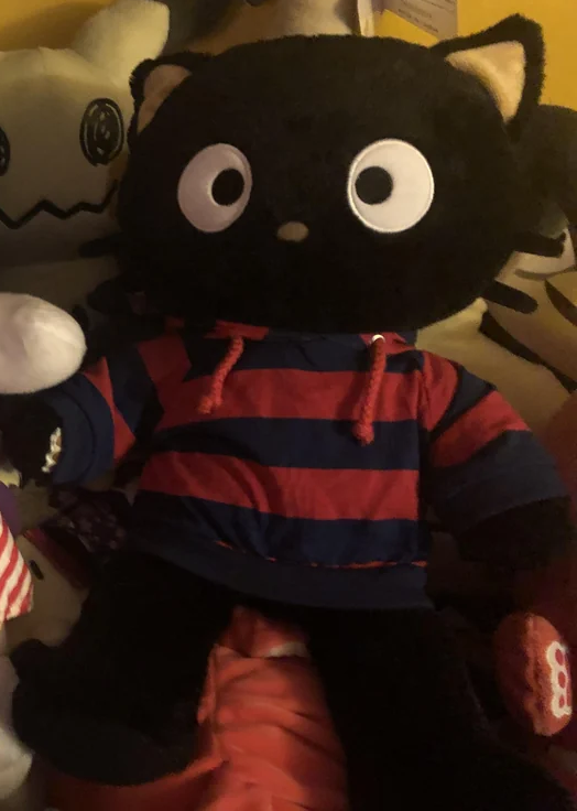 chococat sitting.