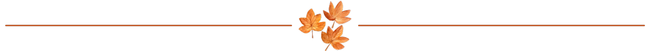 a thin divider with a maple leaf.